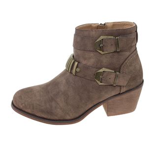 Bot&iacute;n Taupe Via Franca Art: 5wk1703001taupe